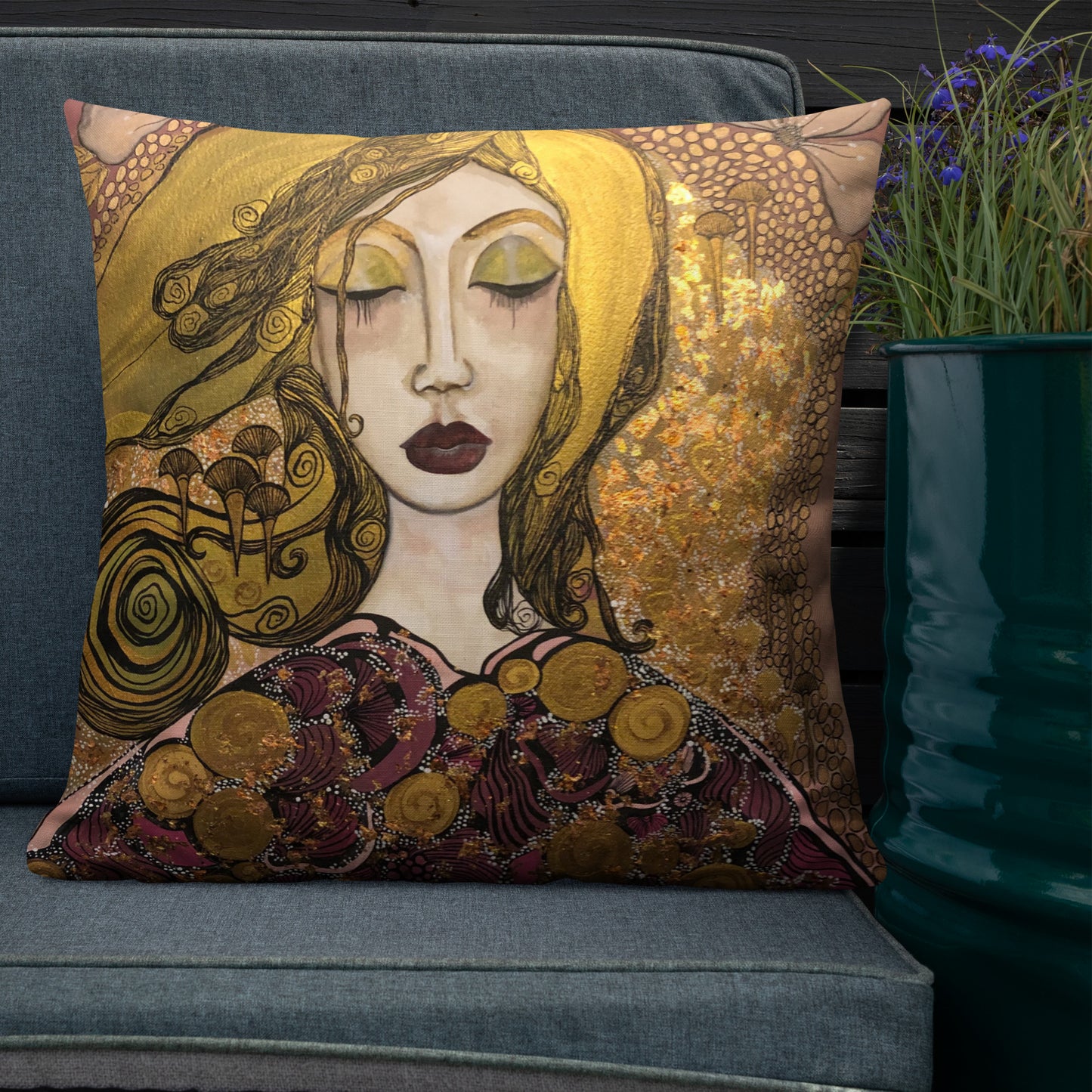 Premium Pillow by Leyla Salm