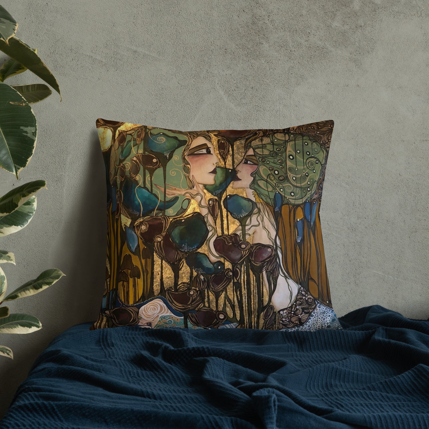 Premium Pillow by Leyla Salm