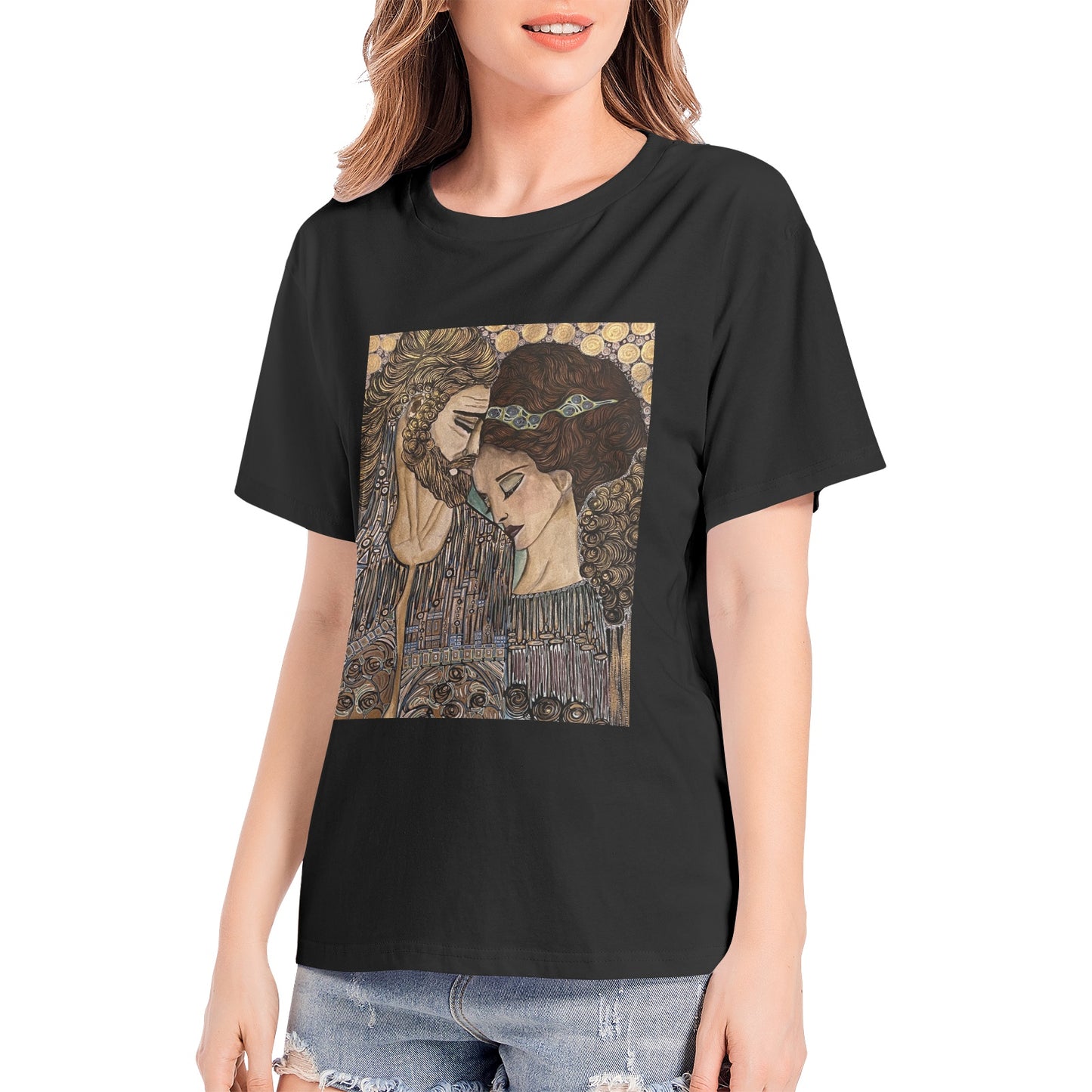 Women's Premium Cotton Adult T-Shirt by Leyla Salm