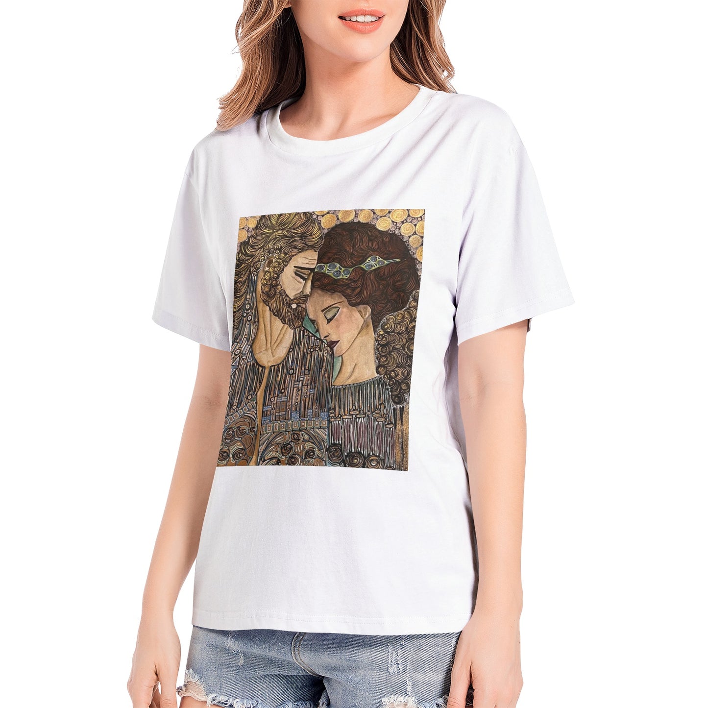 Women's Premium Cotton Adult T-Shirt by Leyla Salm