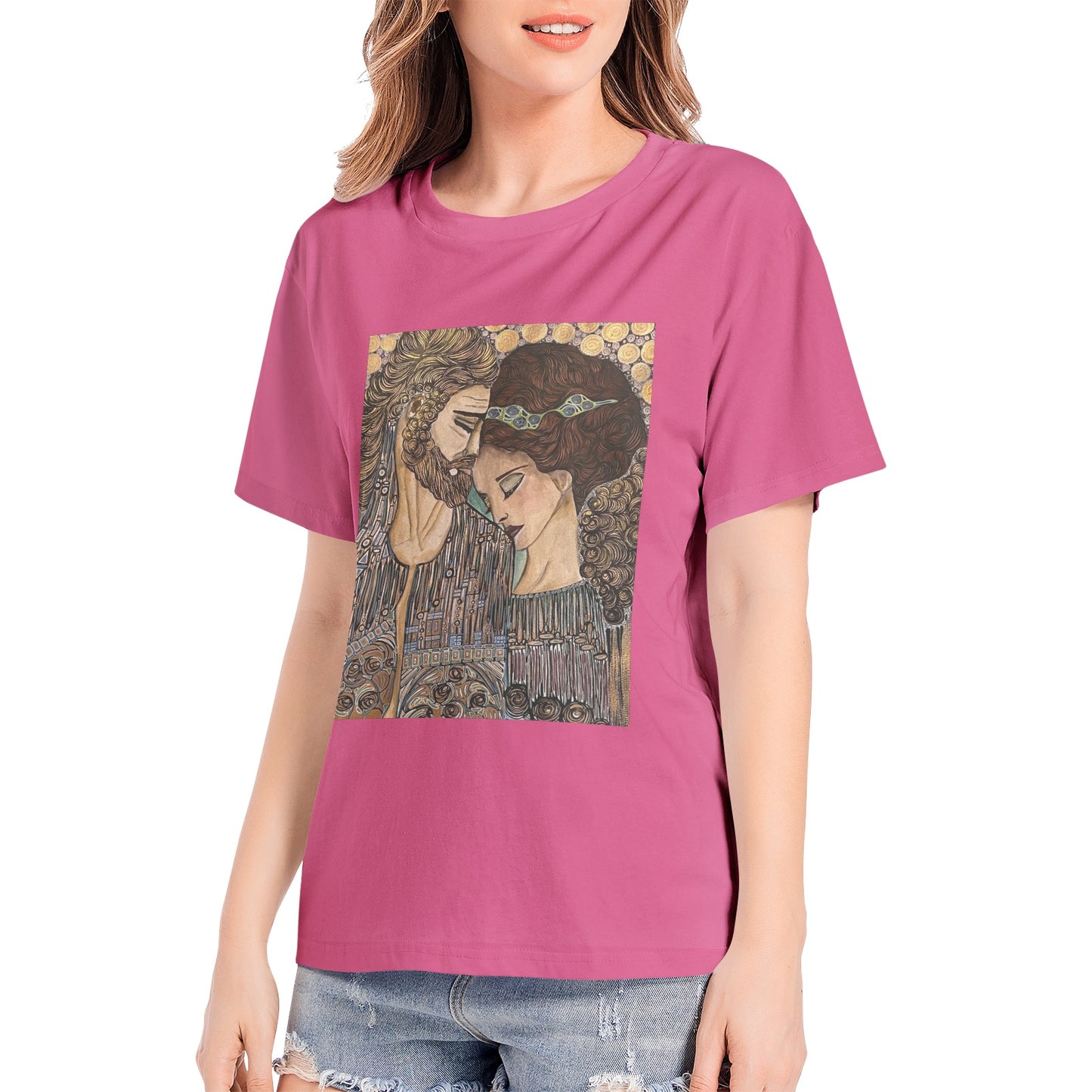 Women's Premium Cotton Adult T-Shirt by Leyla Salm