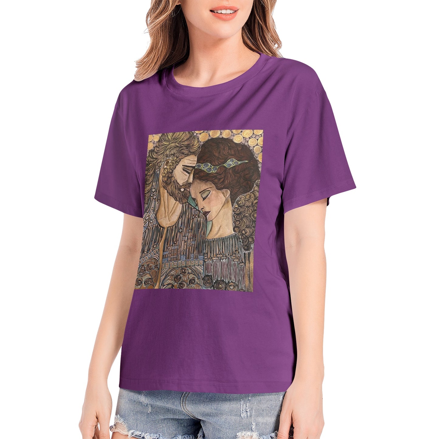 Women's Premium Cotton Adult T-Shirt by Leyla Salm