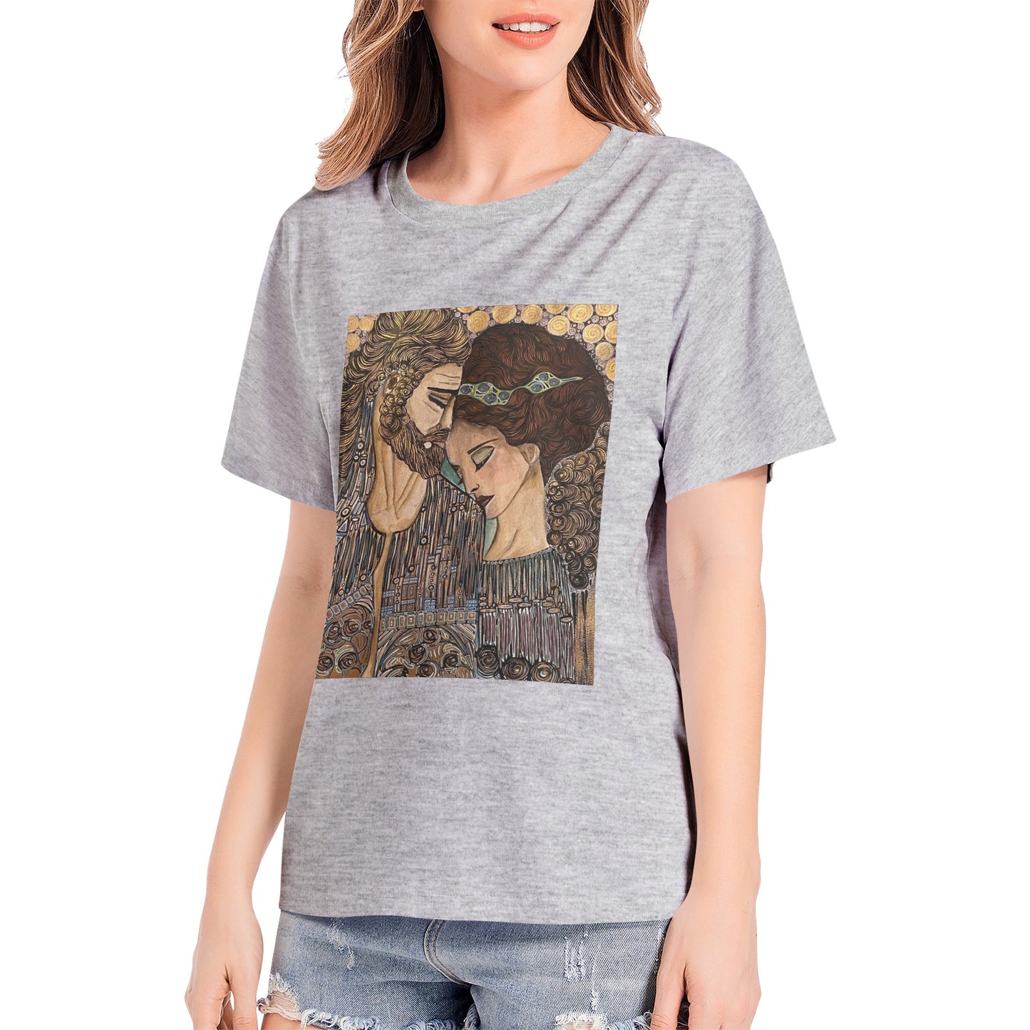 Women's Premium Cotton Adult T-Shirt by Leyla Salm