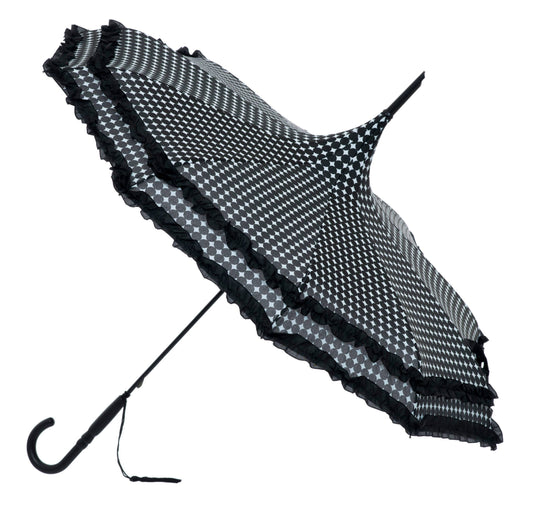 Soake "Spotty Pagoda" Umbrella: Vintage Charm with a Contemporary Twist