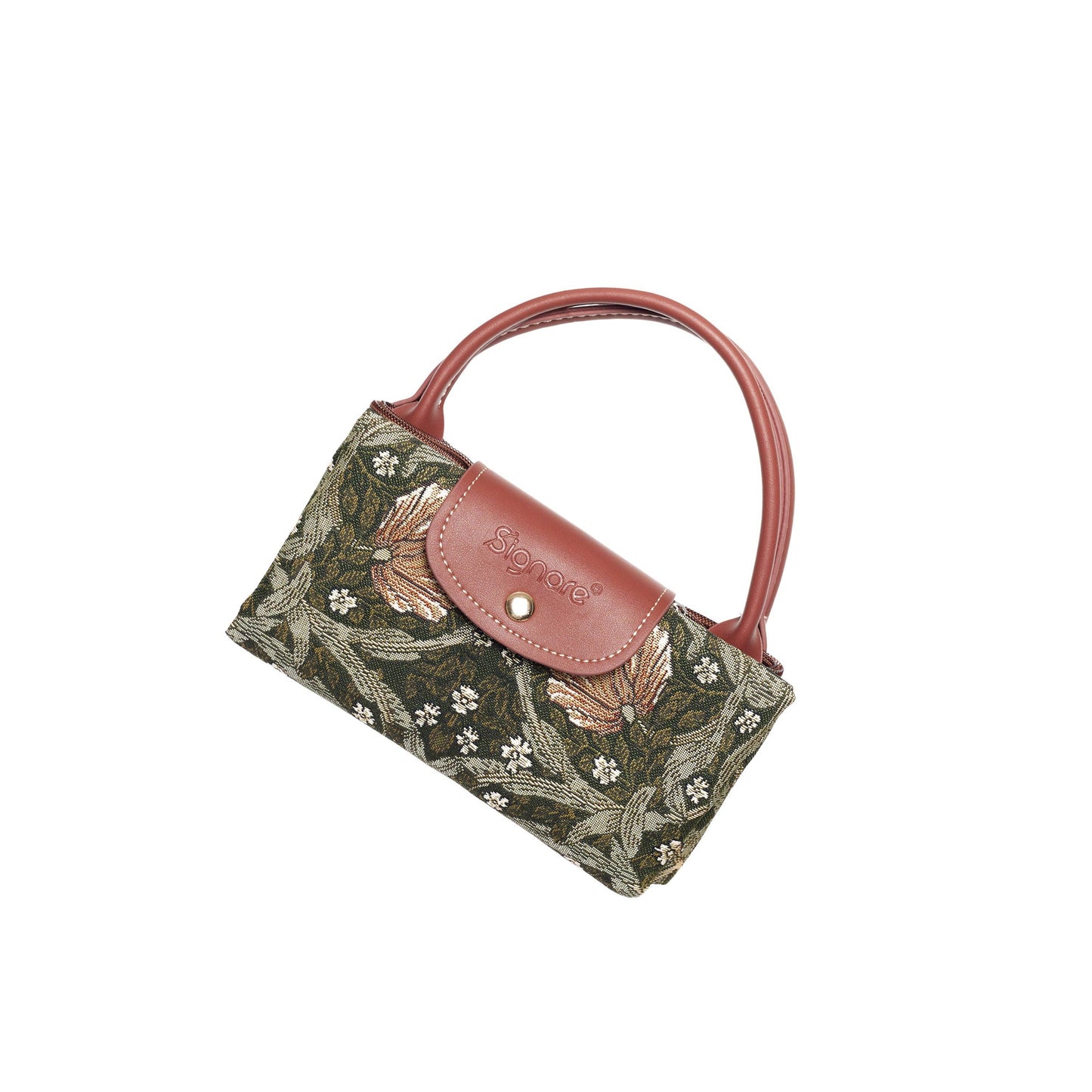 Signare Foldaway Shopper Bag: Eco-Friendly Elegance in Bloom