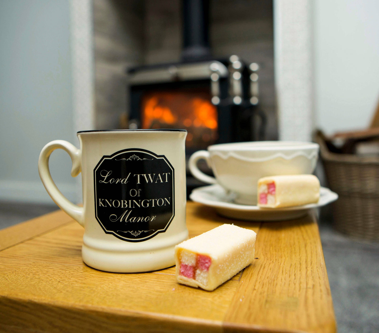 Claim Your Rightful Title with This Victoriana Mug -  Lord Twat of Knobbington Manor