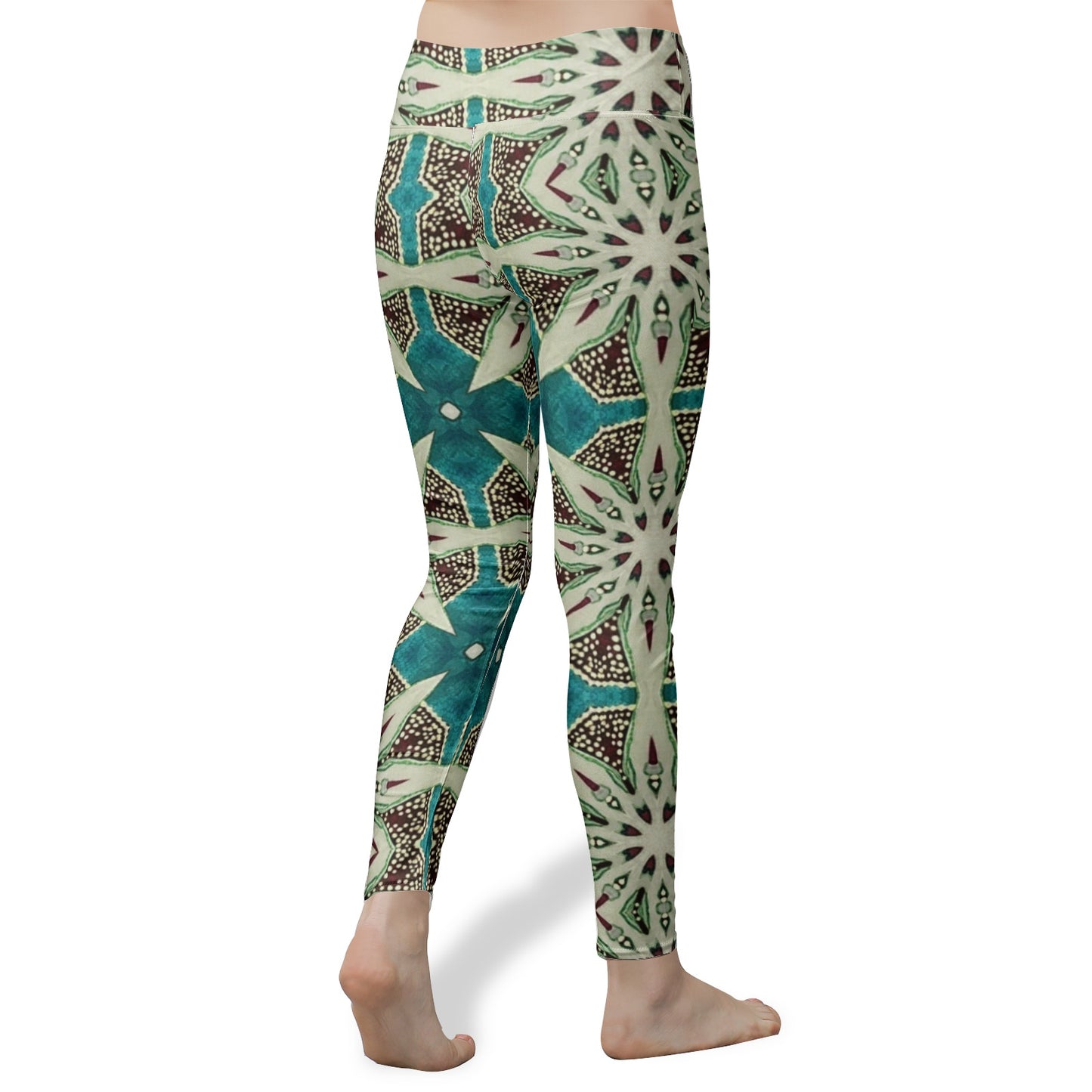 Women's High Waist Yoga Leggings by Leyla Salm