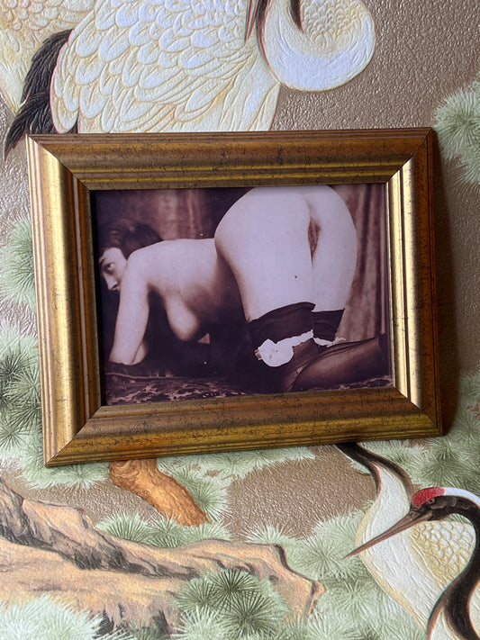 Twenties Nude Woman Seen from the Back