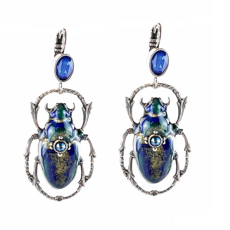 Scarab Earrings: A Symbol of Rebirth and Timeless Elegance