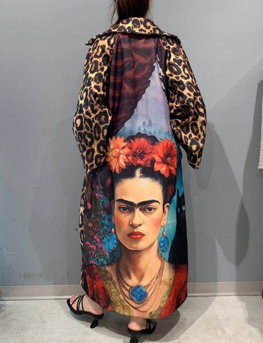 Wearable Art: Frida Kahlo-Inspired Statement Coat