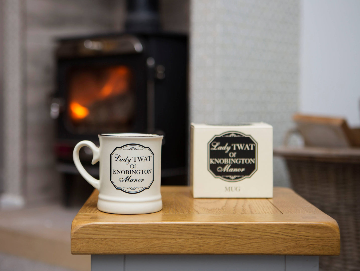 Lady Twat of Knobbington Manor Mug – A Cheeky Twist on Victorian Elegance