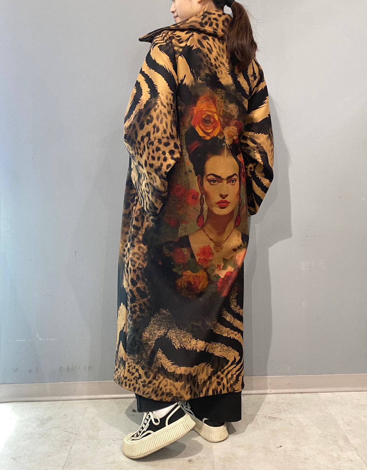 Art Meets Fashion: Frida Kahlo Print Coat