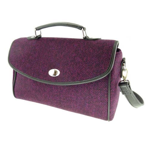 Harris Tweed 'Calder' Satchel Bag: A Classic with Contemporary Flair