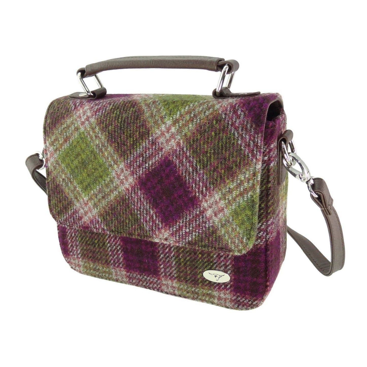 Harris Tweed 'Thurso' Square Shoulder Bag: Effortless Heritage Style