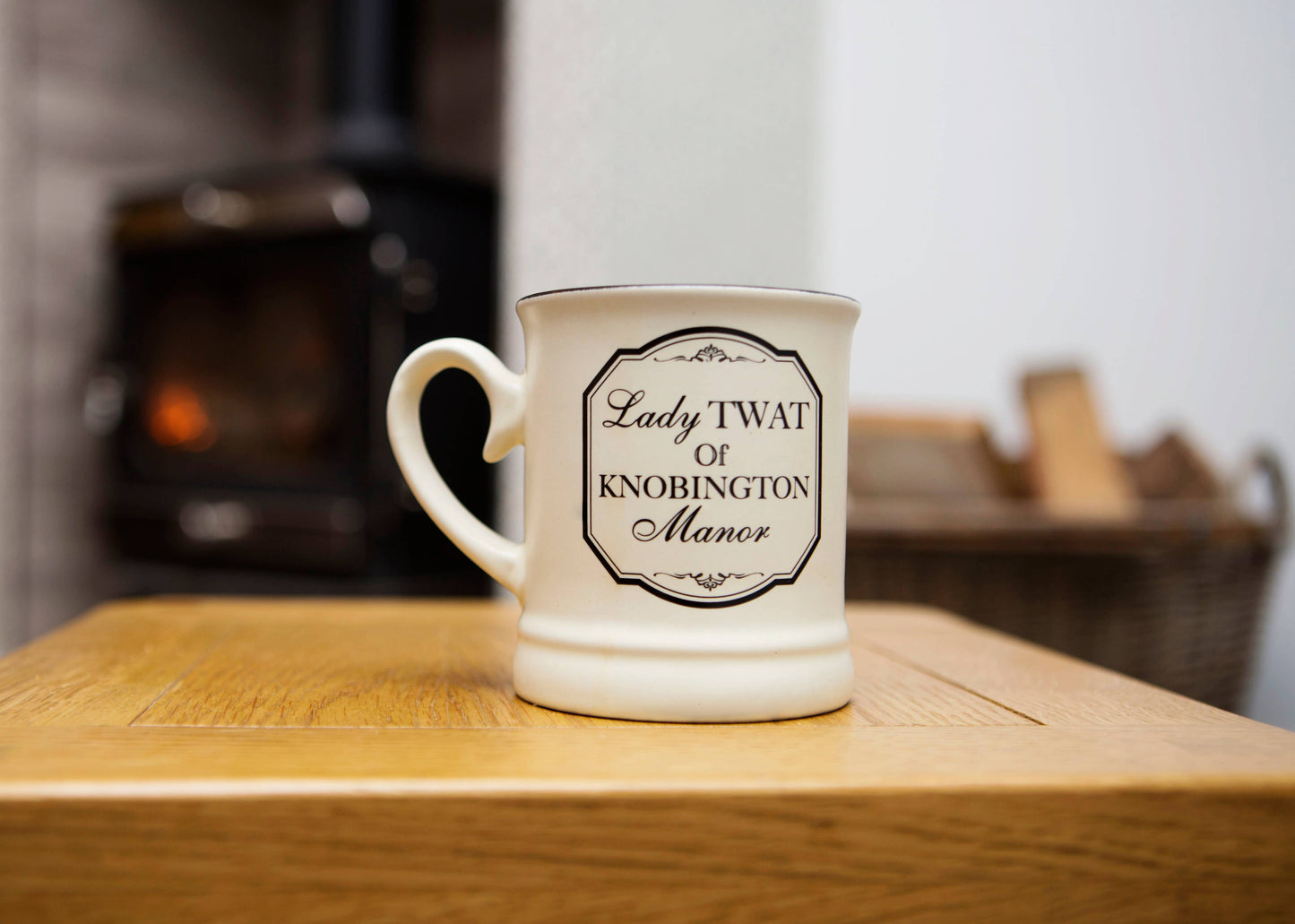 Lady Twat of Knobbington Manor Mug – A Cheeky Twist on Victorian Elegance