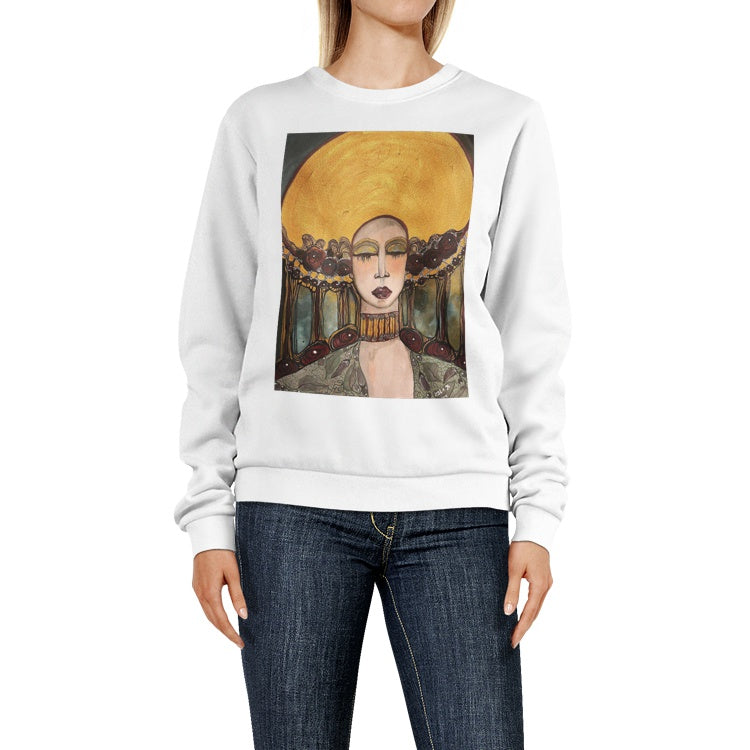 Women's Crew Neck Sweatshirt by LEYLA SALM