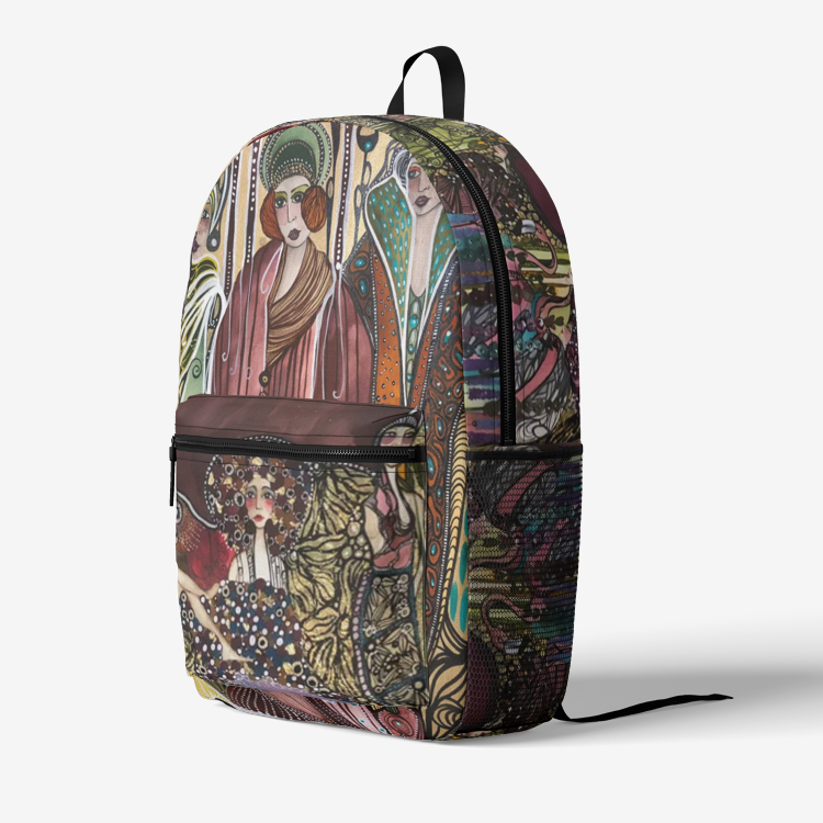 Trendy Backpack by Leyla Salm