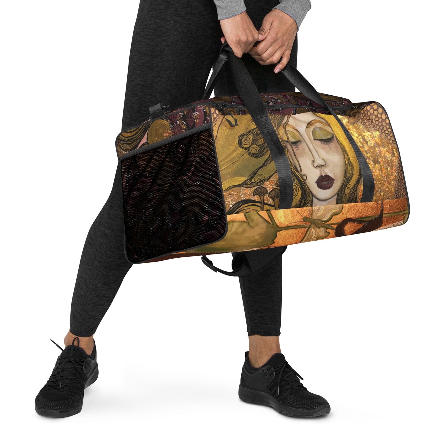 Duffle bag by Leyla Salm