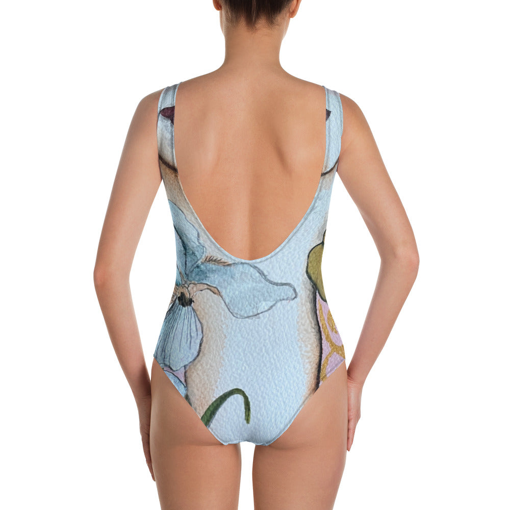 One-Piece Swimsuit by Leyla Salm