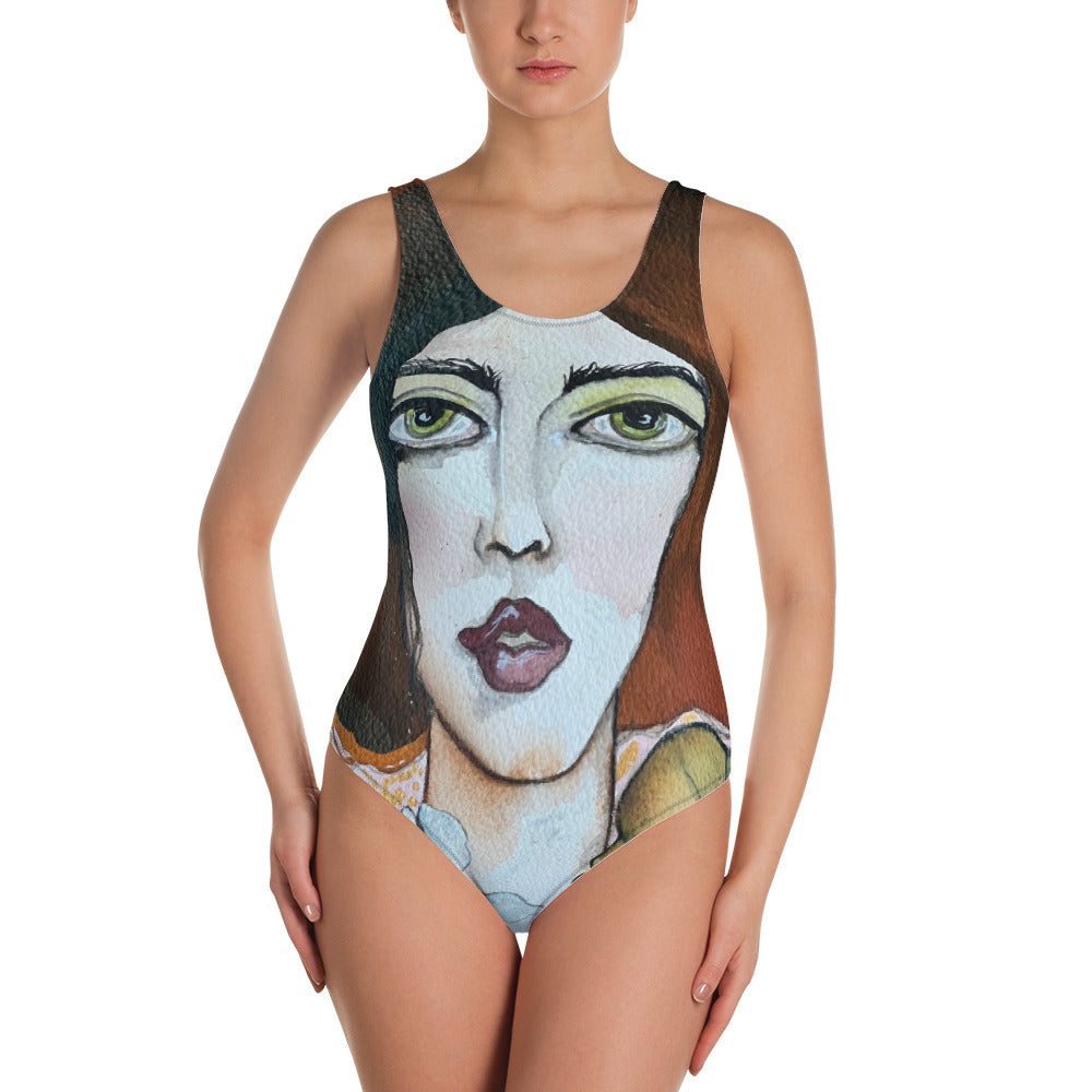 One-Piece Swimsuit by Leyla Salm