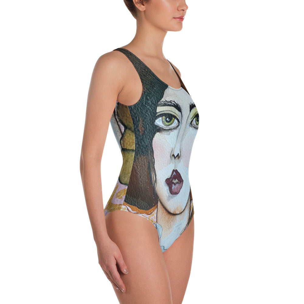 One-Piece Swimsuit by Leyla Salm