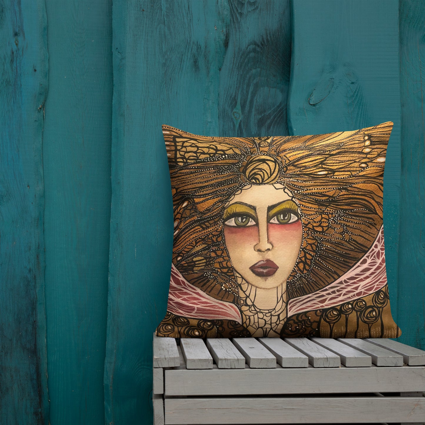 Premium Pillow by Leyla Salm