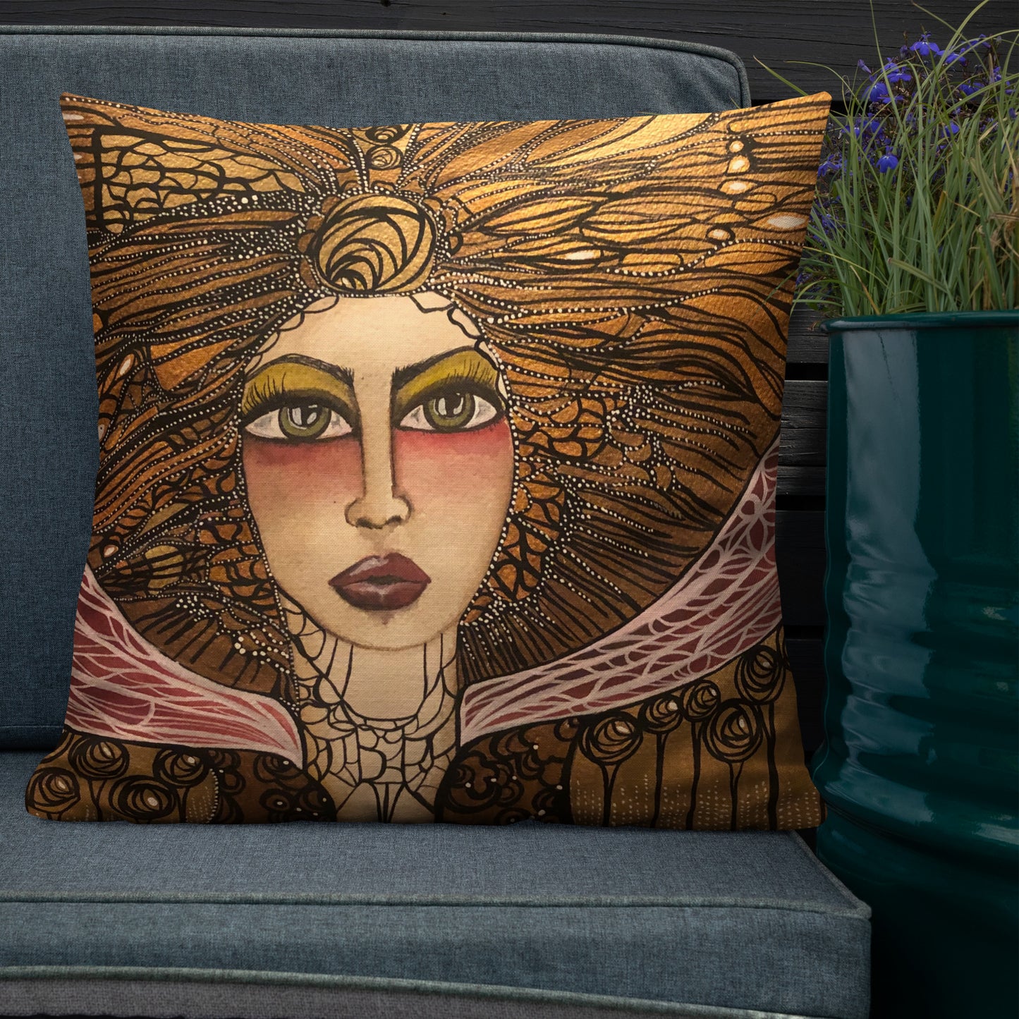 Premium Pillow by Leyla Salm