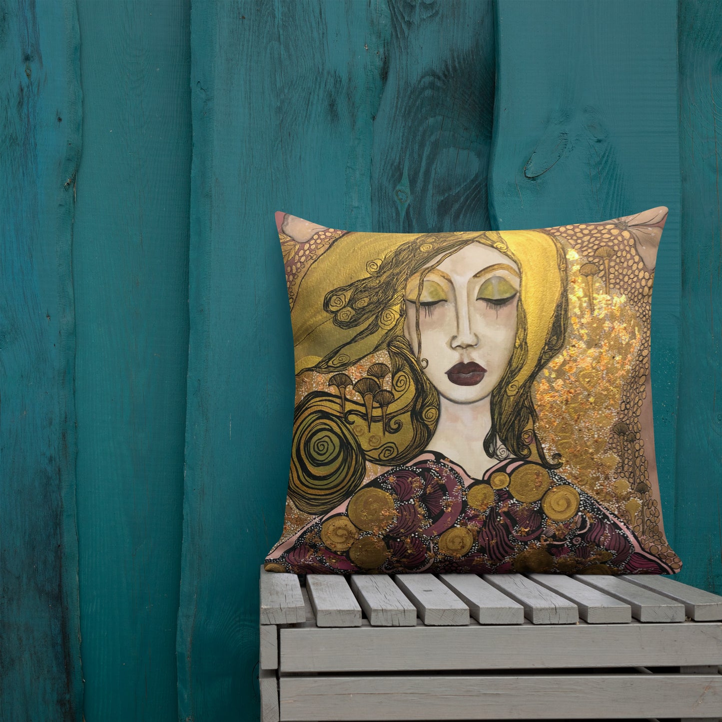 Premium Pillow by Leyla Salm