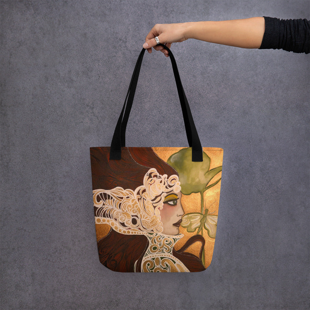 Tote bag by Leyla Salm