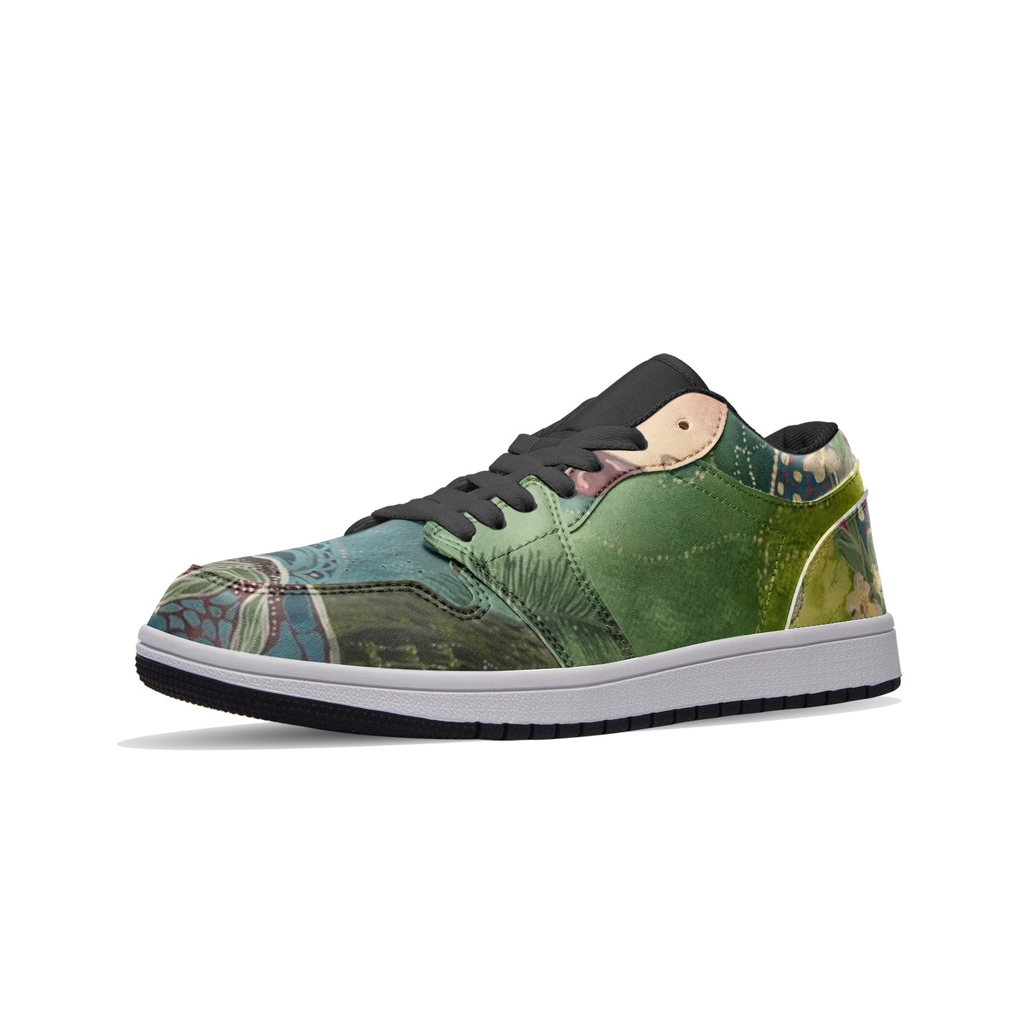 Unisex Low Top Leather Sneakers by Leyla Salm